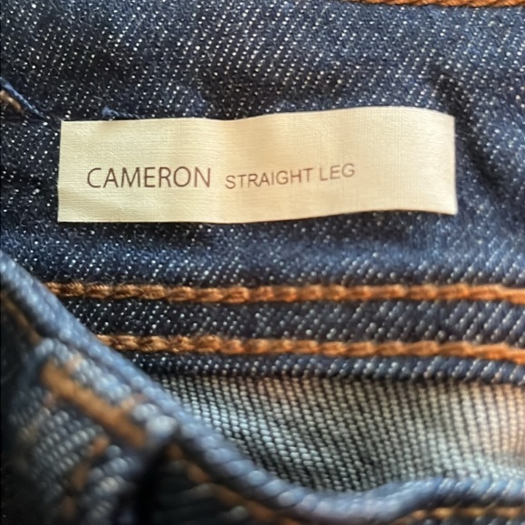 Kut From The Kloth Cameron Straight Leg Mid Rise NWT Size 0 - Picture 9 of 16